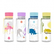 Equa Drinkfles Kids Animals - 0,4L Hervulfles met drinktuit van BPA-vrij plastic