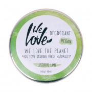 We Love The Planet Deodorant - Luscious Lime - Vegan Plantaardige deodorantcrème met zuiveringszout