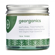 Georganics Tandpasta - Tea Tree - 60 ml Mineraalrijke, plantaardige tandpasta zonder fluoride met tea treesmaak