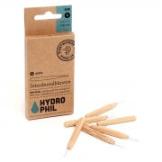Hydrophil Interdentale Bamboe Ragers (6) 6 interdentale borstels met bamboe handvat en nylon haartjes