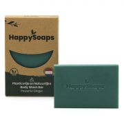 Happy Soaps Zeep Powerful Ginger Solide zeep voor alle huidtypes