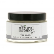 The Natural Deodorant Co. Deocrème Clean - Mannen Natuurlijke deodorantcrème met verfrissende en kruidige geur