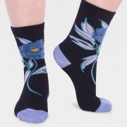 Thought Bio-Katoenen Sokken - Rossa Black Comfortabele sokken van bio-katoen