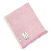 Respiin Wollen Plaid - Dusty Pink Warm dekentje van gerecycleerde wol
