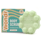 Wondr Shower & Scrub Bar - Energizing Ginger Solide zeep met intens hydraterende werking en zeer mild scrubbend effect