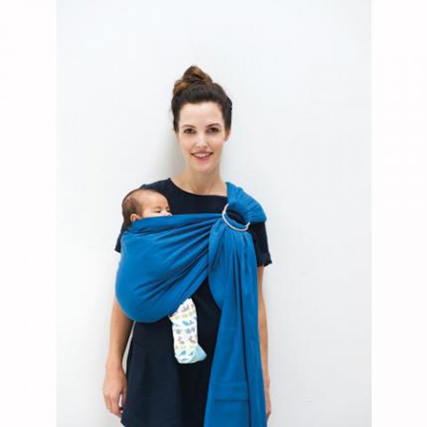 Ringsling draagdoek van bio-katoen - Kudzu eco webshop