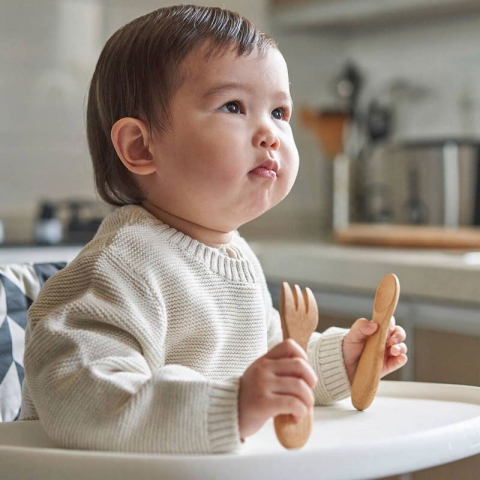 Cuillère bébé - Fourchette bébé - Cuillère et Fourchette pour bébé