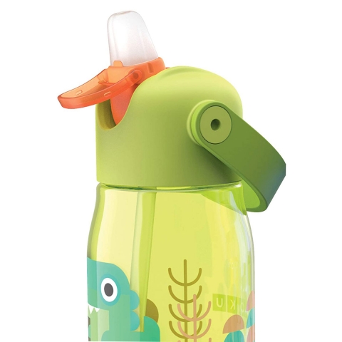 omringen Voorwaarde genoeg Drinkfles met rietje en drinktuit voor kinderen - Zoku - Kudzu eco webshop