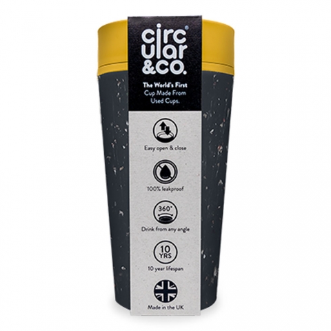 Ecologische koffiebeker gemaakt van gerecycleerde koffiebekers - 350 ml - Circular Co - Kudzu eco webshop
