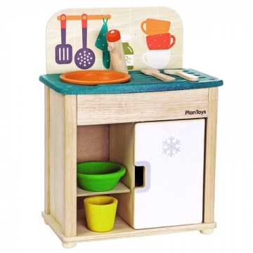 Plan Toys Plan de travail et réfrigérateur (2 ans et plus) 