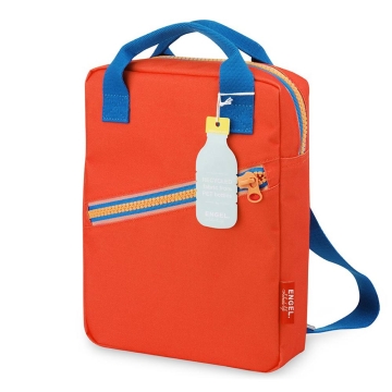 Engel. Sac à dos Zipper Small - Rouge Sac à dos pour enfants en bouteilles PET recyclées