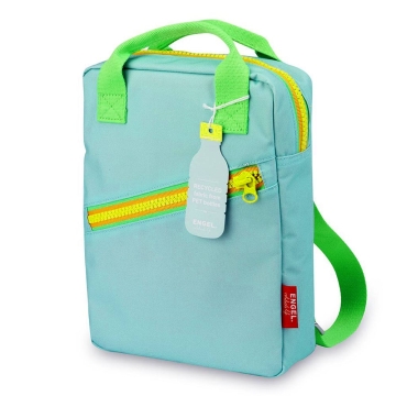 Engel. Sac à dos Zipper Small - Bleu Sac à dos pour enfants en bouteilles PET recyclées