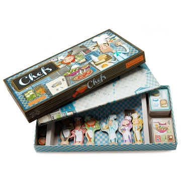 Marbushka Chefs (7 ans et plus) Jeu de société stratégique pour les chefs cuisiniers à partir de 7 ans