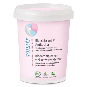 Sonett Détachant et complexe blanchissant Détachant puissant, agent blanchissant pour le linge et la vaisselle