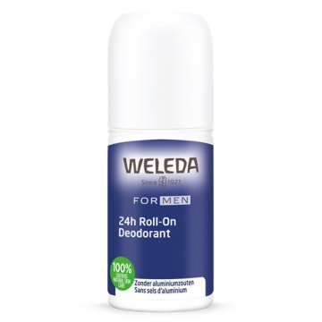 Weleda Déodorant Roll-On - Homme Déodorant doux à protection longue durée