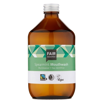 Fair Squared Mondwater Munt - Zero Waste Mondwater met frisse muntsmaak voor een langdurig fris gevoel