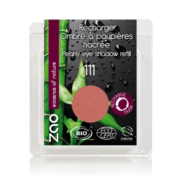 Zao Recharge pour ombre à paupières Pearly Recharge pour ombre à paupières brillante
