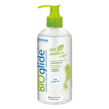 Bioglide Lubrifiant - 500 ml Lubrifiant naturel à base d'ingrédients biologiques, végétaux et naturels