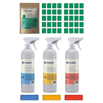 Ecopods Kit de démarrage Ecopods S Kit de démarrage comprenant 3 vaporisateurs + 43 pods