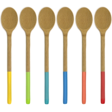 Pebbly Cuillère de cuisine en bambou - Medium Cuillère de cuisine en bambou