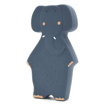 Trixie Jouet de bain et de dentition - Mrs. Elephant (0 mois+) Jouet de bain et de dentition en caoutchouc naturel