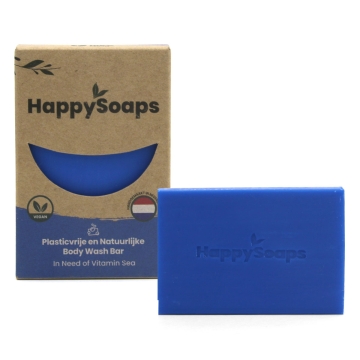 HappySoaps Body Wash Bar In Need Of Vitamin Sea Solide lichaamszeep voor alle huidtypes