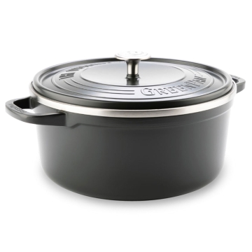 GreenPan Casserole en céramique Featherweights - 28 cm - 6,6 L Casserole en fonte d'aluminium avec revêtement antiadhésif en céramique