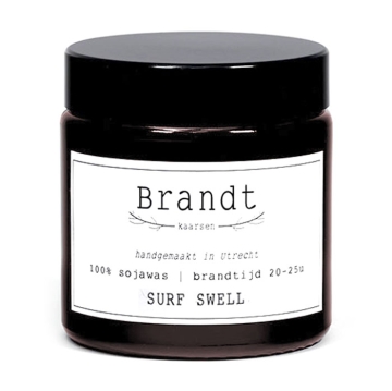Brandt Geurkaars Sojawas - Surf Swell Geurkaars van 100% sojawas