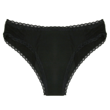 Cheeky Wipes Culotte menstruelle - Taille basse Culotte menstruelle comme alternative aux serviettes hygiéniques ou tampons jetables