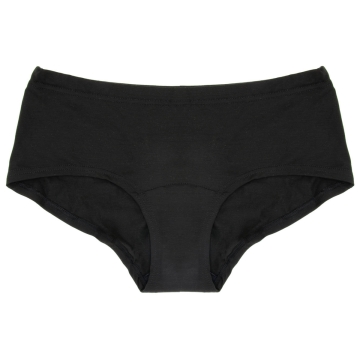 Myllymuksut Slip menstruel - Hipster - Noir Culotte menstruelle ultra-confortable en tissu doux et respirant