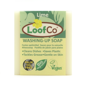 LoofCo Solide Afwaszeep Limoen Solide afwaszeep met biologisch afbreekbare ingrediënten