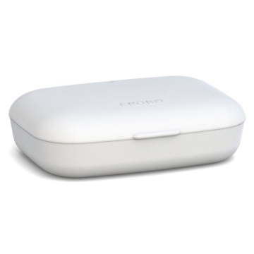 Ekobo Porte-savon en silicone Cloud Boîte de voyage pratique en silicone pour shampoings solides et savons