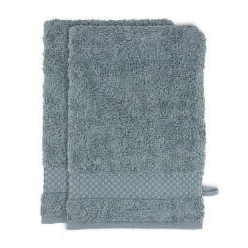 Clarysse Luxe Washandjes Florence (2) Set van 2 washandjes gemaakt van biologisch katoen