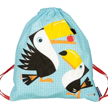 CoQ en PâTe Turnzak -  Mibo Toekan Turnzak, zwemzak of picknickzak van bio-katoen