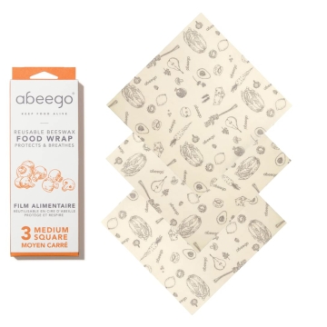 Abeego Abeego Bijenwasdoek - Medium (3) Set van 3 medium bijenwasdoeken