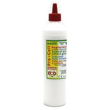 Okonorm Colle à papier - 0,5 L Colle végétale à base d'ingrédients naturels