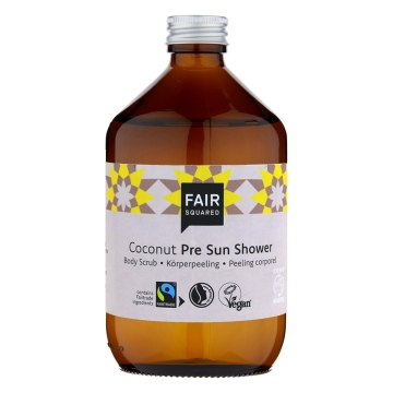 Fair Squared Pre Sun Shower Exfoliërende peeling die de huid voorbereid op de zon