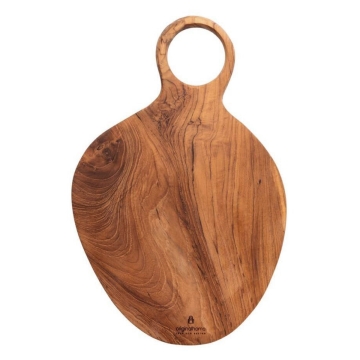 Original Home Snijplank Belly Snijplank van teakafval