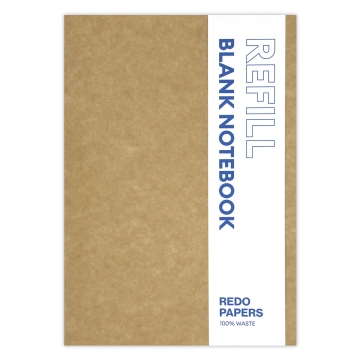 Redopapers Refill - Blanco Notitieboek - A5 dik papier Navulling voor het A5-notitieboek van Redopapers met blanco pagina's