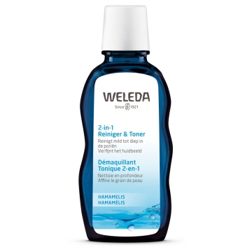 Weleda Nettoyant visage 2 en 1 Lait démaquillant et tonique en un