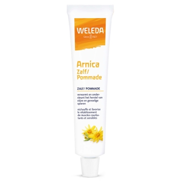 Weleda Pommade à l'arnica Pommade réparatrice pour les contusions, les ecchymoses, les bosses et les raideurs musculaires