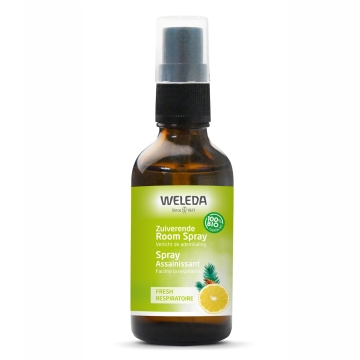 Weleda Spray purifiant - Fresh Spray purifiant pour respirer plus librement, au parfum rafraîchissant d'agrumes