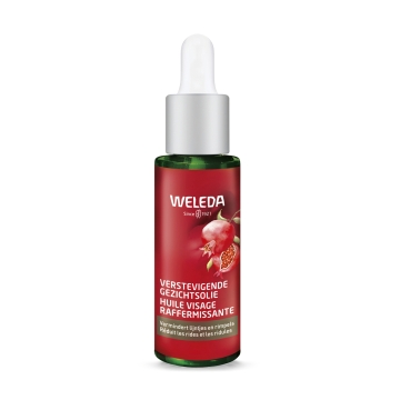 Weleda Huile de visage raffermissante à la grenade Huile pour le visage contre les rides et les signes de vieillissement cutané