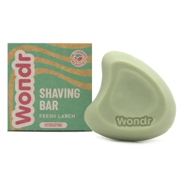 Wondr Savon à raser solide - Fresh Larch Savon à raser solide aux propriétés hautement hydratantes