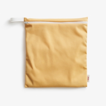 Imse Vimse Sac imperméable - Jaune Pochette de rangement pour serviettes hygiéniques lavables et/ou culottes menstruelles