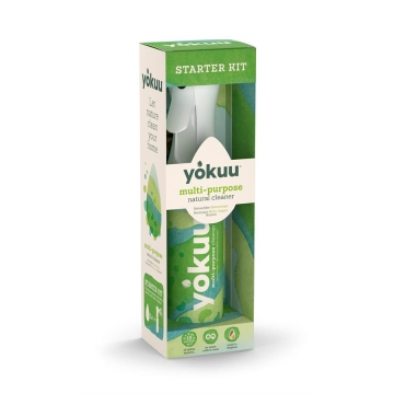 Yokuu Kit de démarrage avec spray nettoyant multi-usages Spray nettoyant multi-usage probiotique de Yokuu