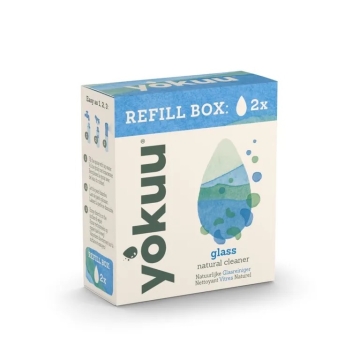 Yokuu Recharges Navultabs pour nettoyant vitres (2) Recharges probiotiques pour le nettoyant pour vitres de Yokuu