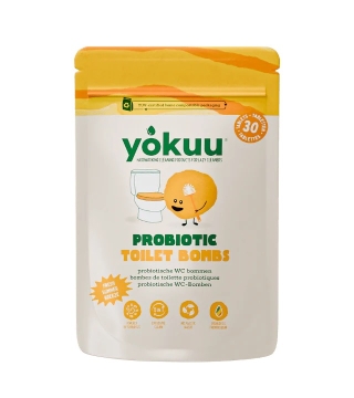 Yokuu Bombe de toilettes « Brise estivale » (30) Nettoyants probiotiques pour toilettes de Yokuu