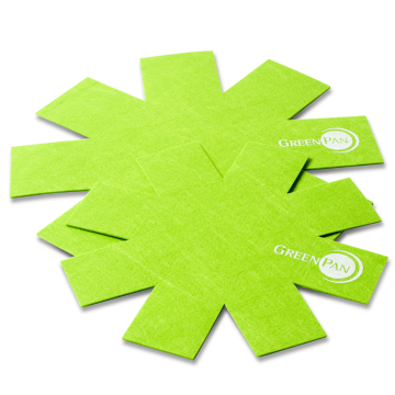 GreenPan Protège-casserole, lot de 2 (petit et moyen) Protège le revêtement antiadhésif lors de l'empilage
