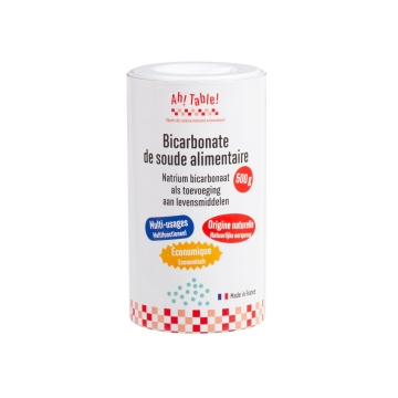 Ah Table Bicarbonate de sodium alimentaire, 500 grammes Bicarbonate de soude pour les produits de bricolage